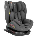 Scaun auto Kikka Boo 31002100102 i-Moove 2 Dark Grey i-Size, 40-150cm