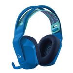 Wireless Gaming Headset Logitech G733, 40mm drivers,20-20kHz,39 Ohm,87.5dB, RGB,2.4 Ghz/3.5mm,Blue