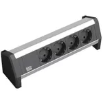 Удлинитель электрический BACHMANN 902.0049 Modul desk 4xSchuko negru