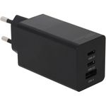 Încărcător cu fir Patona 2596, GaN PD65W negru