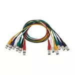 Кабель для музыкального инструмента the sssnake XLR Patchcable 0,9 M colorate