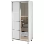 Dulap my-STYLE C10H0T03AM04-U21, 100x200, серый