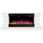 Камин электрический ArtFlame Arizona mini & Dalas, 603x1470x430 mm, Alb