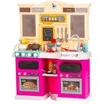 Игрушечная кухня и посуда Chipolino DIPK002420KT with light and sound, spraying, smoking, watering 83cm