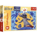 Головоломка Trefl 17407 Puzzles 60 A day with Stitch, Disney Stitch The Movie
