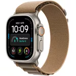 Смарт часы Apple Watch Ultra 4 GPS Cellular 49mm Natural Titanium Case with Desert Alpine Loop L MJAG4