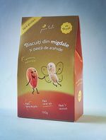 Печенье из миндальной муки и арахисовой пасты без глютена, 100 г