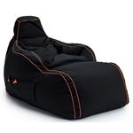 Кресло-мешок BeanBag BM5821, Кресло GigaByte из Оксфорда, оранжевый, XXL