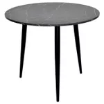 Стол Evelin di Costacurta DT-404-6B, D=88см, Каркас/Опоры: Металл Черный