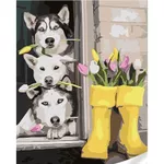 Картина по номерам Strateg R 8 /15 (SS1136)(75602) 30x40 cm