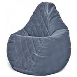 Кресло-мешок BeanBag BM6125, Кресло Груша из велюра Maserrati 
