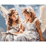 Картина по номерам BrushMe BS53708 40*50 cm (în cutie) Îngerii