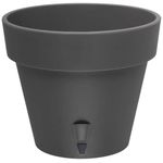 Ghiveci pentru flori Santino Latina (9.1L, Antracit)