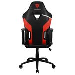 Gaming Chair ThunderX3 TC3 Black/Ember Red, User max load up to 150kg / height 165-185cm
