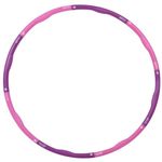 Echipament sportiv inSPORTline 2982 Cerc hoola hoop d=100 cm 6859 pink-violet 1,2 kg