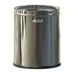 Урна для мусора Alda 607 ROOM BASKET 7L, 25*20cm, inox lucios