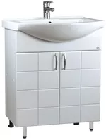 Шкаф под умывальник Mashtab 11603 Domino cu 2 usi 50cm Alb