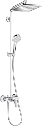 Душевая система hansgrohe Crometta E 240 1jet Showerpipe с однорычажным смесителем