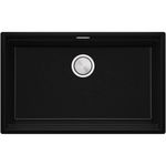 Chiuvetă bucătărie Primagran Prague 80 Level Undermount Black metallic + accesorii 470x760 MP8KM#P