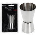 Чаша мерная Excellent Houseware 42725 Стакан мерный для коктейлей 15ml + 30ml, нерж сталь