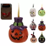 Decor Promstore 36344 Сувенир LED Halloween подвесной Тыква в шляпе