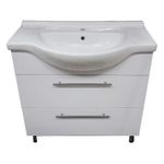 Dulap pentru lavoar Aquaplus BURGAS WHITE 85 cu lavoar KF 4485