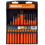 Set de tubulare, bite, duze Wokin 256212 Set dalti si punctatoare 12buc