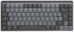 Механическая мини-клавиатура Logitech MX, беспроводная, серая