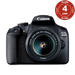 Фотоаппарат Canon 2000D 18-55 IS II черный + рассрочка 4 месяца!