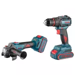 Set de scule electrice Ronix RS-8673 Набор шуруповерт+УШМ 20V 2x2.0Ah