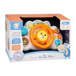 Игрушка New World QF366-033 Simulator volan Leu cu lumină și sunet, portocaliu, 1216D