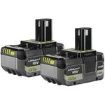 Зарядные устройства и аккумуляторы RYOBI 5133005305 Аккумулятор 18 В 5,0 Ач 5133005305 RB1850X2