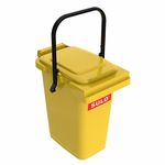 КОРЗИНА ДЛЯ ОТХОДОВ MB25L, ЖЕЛТАЯ