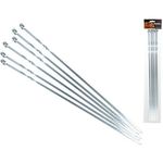 Produs pentru picnic Promstore 37845 Набор шампуров BBQ 6шт, 60сmx0.7cm, металл