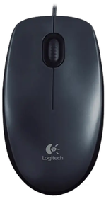 Mouse Logitech M100, Black