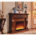 Șemineu electric ArtFlame Torino mini, 800x1000x330 mm, Nuc inchis