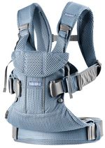 Анатомический рюкзак-кенгуру BabyBjorn One Air Slate Blue, 3D Mesh