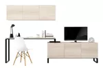 Set mobilă living Indart Livingul Light 04 (275x42x175)