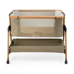 Leagăn Onino B2 Patut co-sleeper Dream.me Misty Taupe