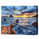 Tablou pe numere BrushMe BS29405 40x50cm (în cutie) Iarnă de poveste