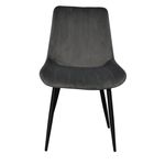 Стул Evelin di Costacurta YTC-055B, BLU-14 (Dark grey)
