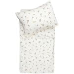 Lenjerie de pat pentru copii Jollein 003-005-67086 Set husa pentru plapuma si perna Riverside, 140x100cm
