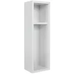 Noptieră Trendy Turra Alb, 20x65x15cm (GTR001524)