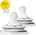 Соска силиконовая Philips AVENT Natural (0+ мес) 2 шт
