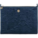 Несессер/косметичка Pip Studio 51.274.208 Charly Cosmetic Flat Pouch Large Velvet Quiltey Days Blue 30x1x22cm