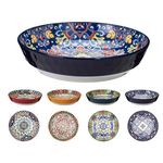 Bol Promstore 26519 Farfurie de servire Siaki 21cm Motiv oriental, porțelan