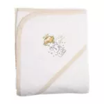 Accesoriu pentru baie PernaMea Prosop botez 90x90cm Ingeras