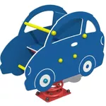 Качалка на пружине Copfer PTP030-02 Машина