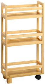 Etajeră Kesper 24860 Etajera bucatarie bambuc