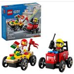 Конструктор Lego 60458 Pizza Vs. Fire Truck